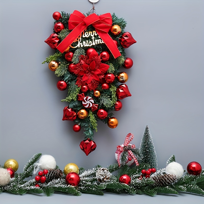 Christmas Wreath Christmas Tree Ornament Gift Creative - Temu