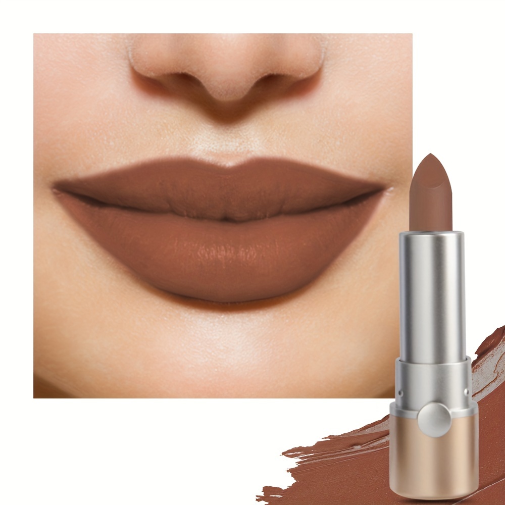 Hs7538 Starlight Fresh Lipstick - Brown Bright Shimmering Moisturizing Lip Color