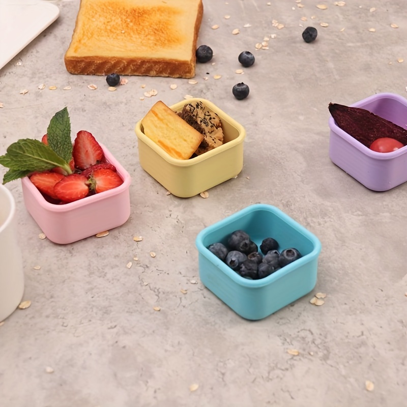 Modern Food Organizer Minimalist Square Mini Storage Box Children Kids  Silicone Lid Bento Rectangle Lunch Box with Dividers - China Silicon and  Bento Box price