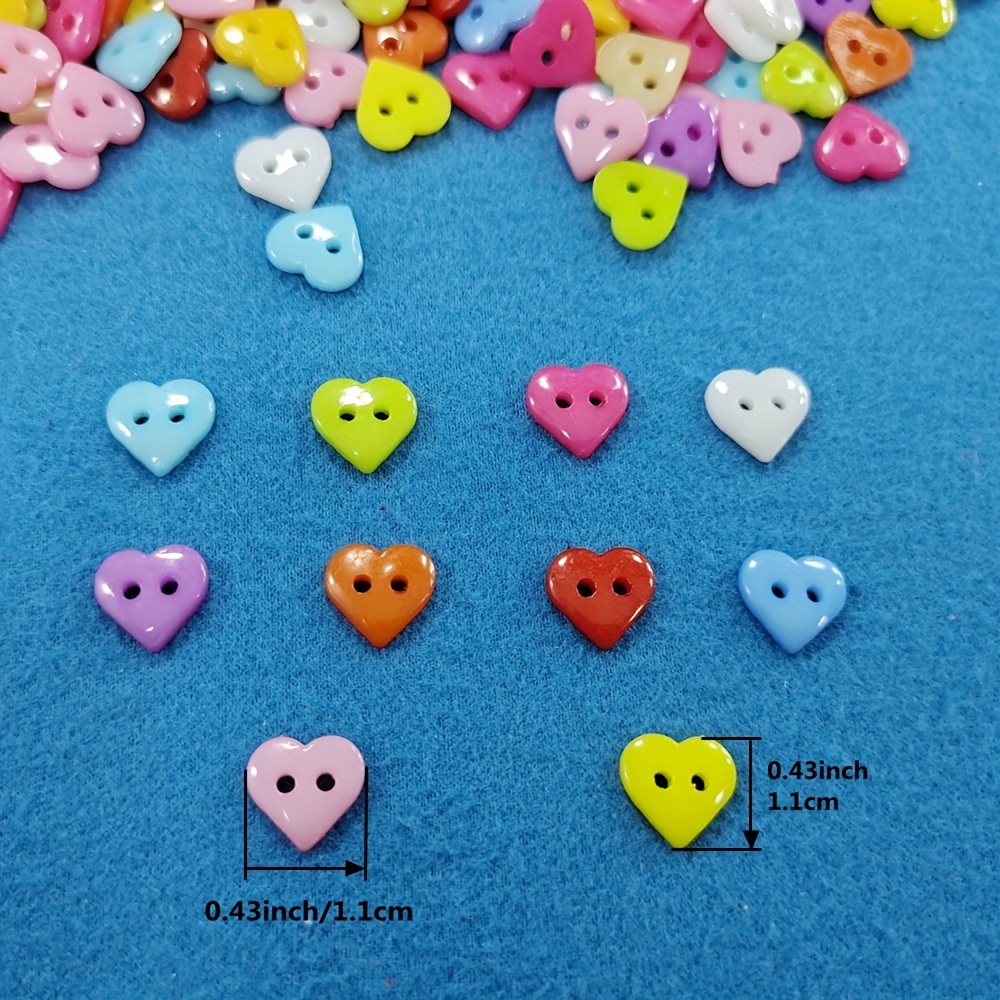 Double Eye Plastic Buttons Colorful Small Buttons Diy Crafts - Temu