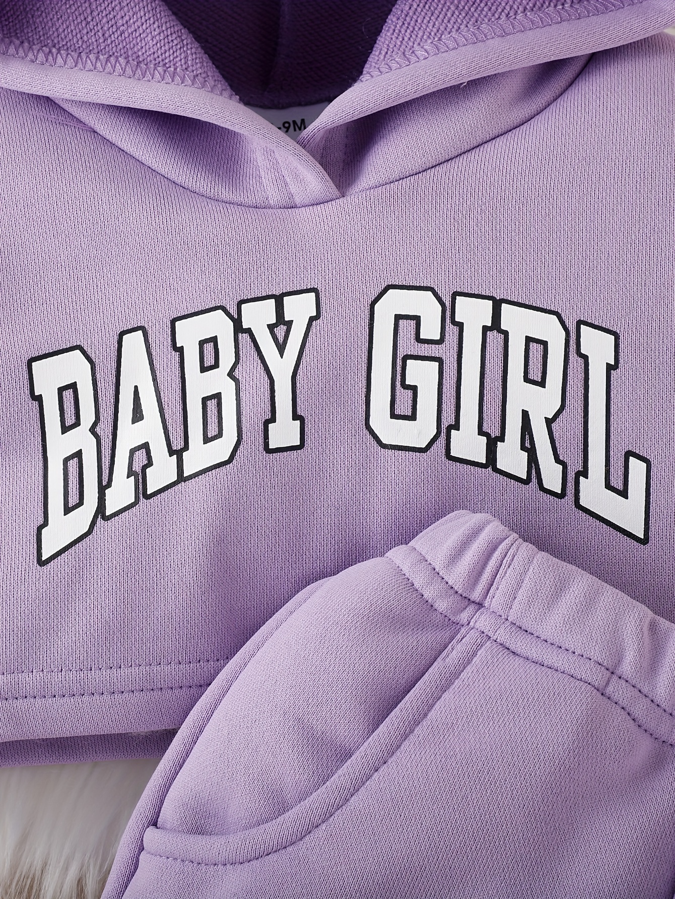 Baby girl 2025 cropped hoodie