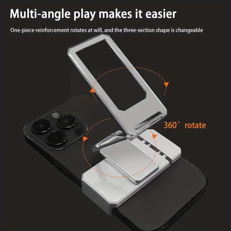 MOFT Soporte magnético universal de agarre para teléfono, rotación de 360°,  ángulos ajustables, apto para bolsillo, para Android, iPhone y todos los