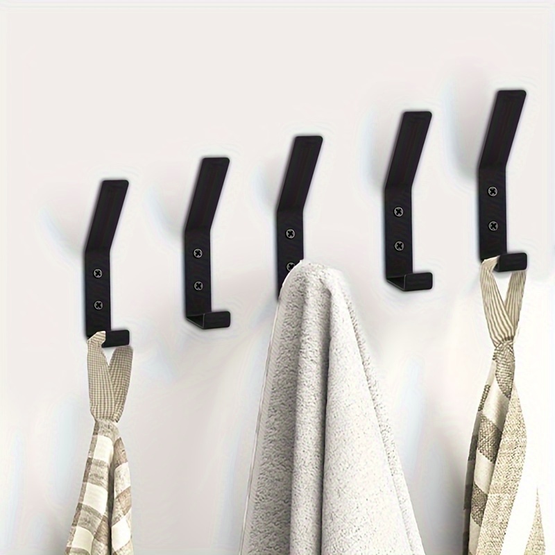 Decorative Coat Hooks Wall Mount Metal Double Hooks Hang - Temu