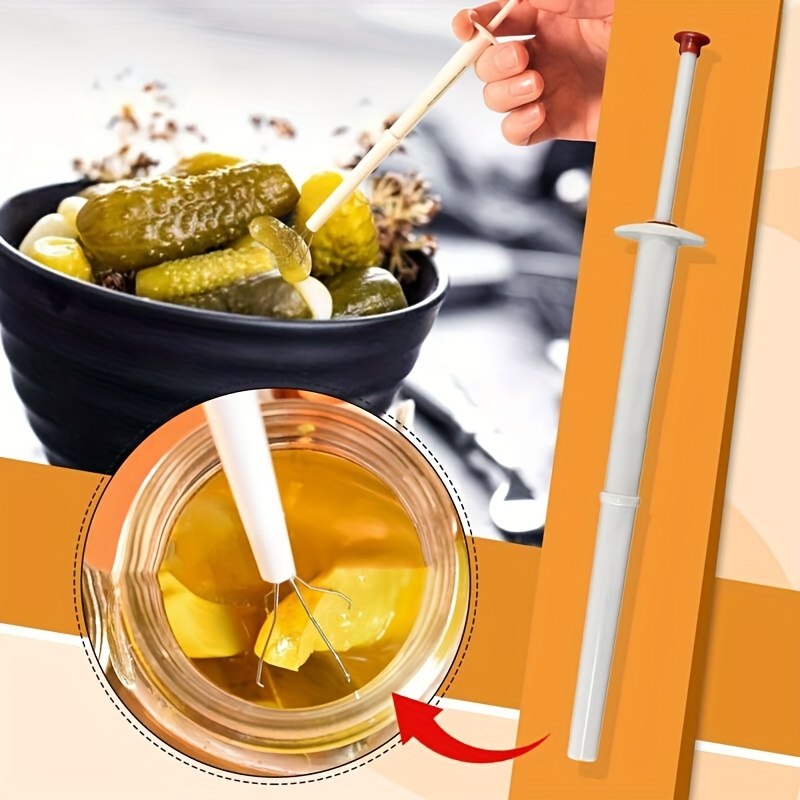 1 Set Pickle Fork, Pickle Grabber, Olive Fork, Pickle Picker, Pickle Gifts  Pickle Forks For The Jar, Kitchen Gadgets, Kitchen Supplies, Kitchen Stuff