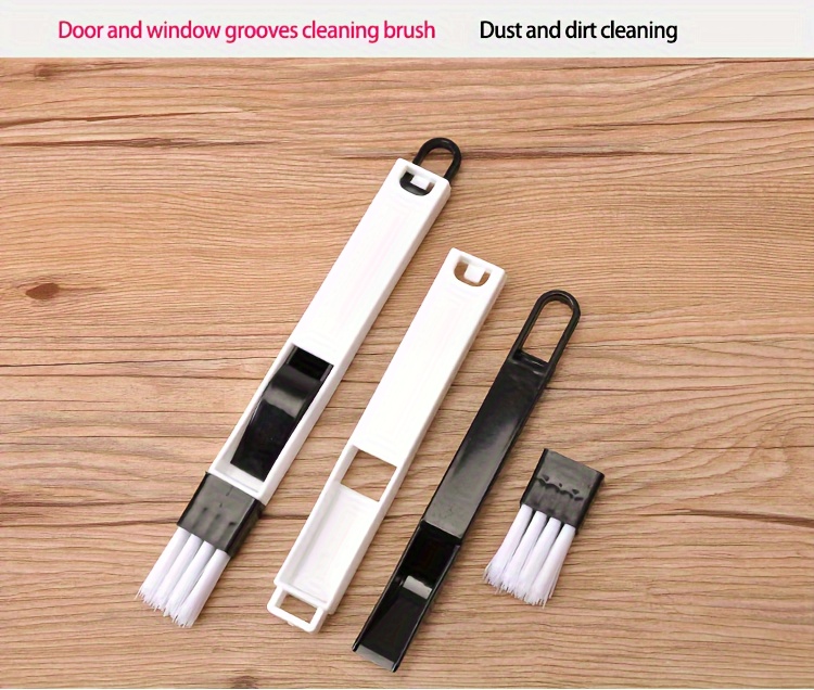 Multifunctional Window Groove Cleaning Brush & Keyboard Cleaner - Ergonomic Design, Durable Plastic, Multi-Tool for Dust, Grease, Debris - Ideal for Home Office, Kitchen, Bathroom, Bathroom Accessories, Ergonomic Cleaning Tool, Easyclean Material