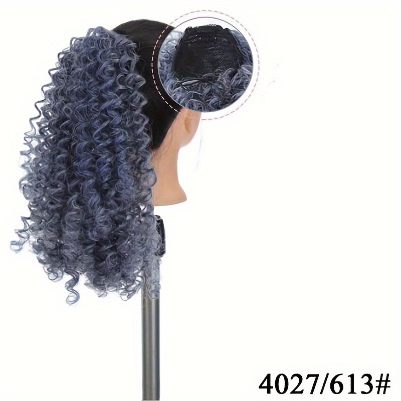 Curly Drawstring Ponytail for Women Synthetic Hair