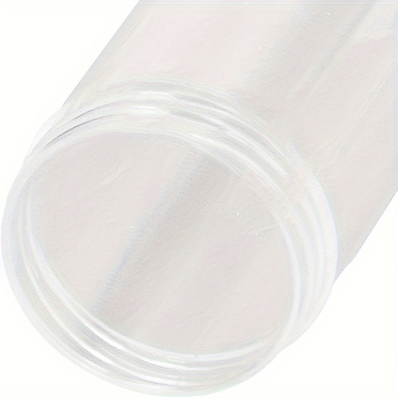 4Pcs Tube Circulaire Transparente De Pièces De Monnaie Tube - Temu