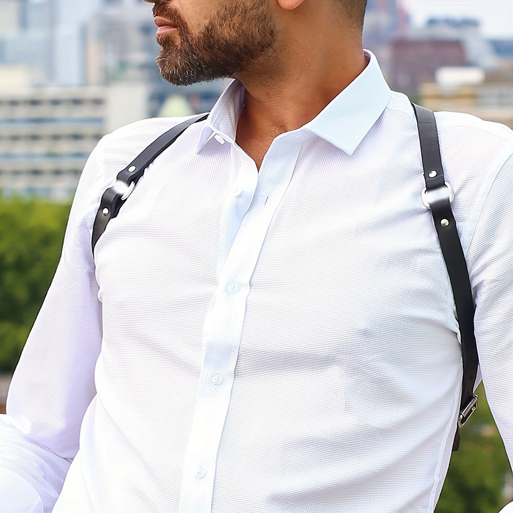 Mens Adjustable Shirt Stays Keep Your Shirt In All Day