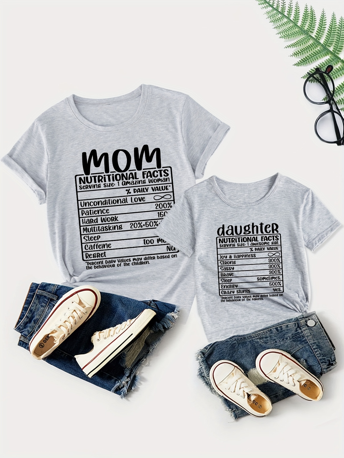 Matching Family White T-Shirts Mockup, 4 Parents Kids Shirts By  MockupStation