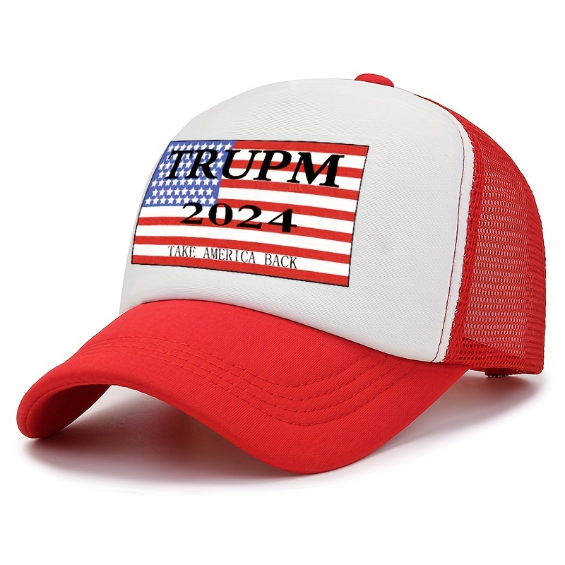 xiaxaixu Trump Baseball Cap, Summer Beach Letter Pattern Hat, Sport Sun  Visor Hat 