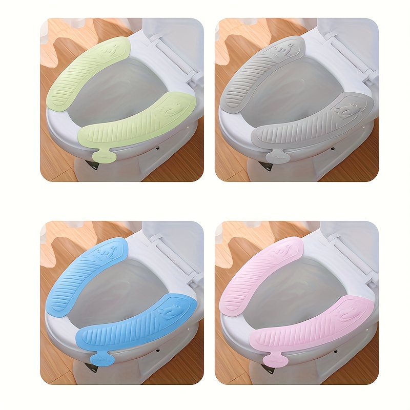 Waterproof Toilet Seat Covers Non Slip Soft Toilet Cover