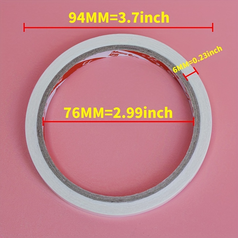 50pcs 2.0cm/0.78in Redondo Adhesivo Doble Cara Fuerte - Temu