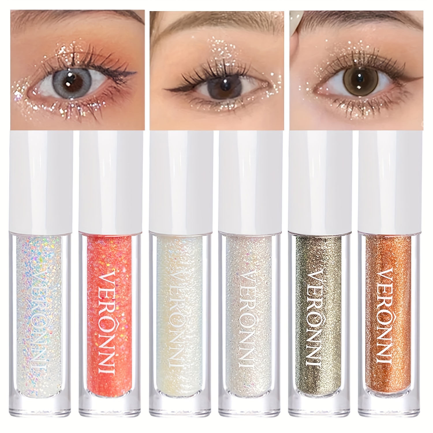 Sparkling Glitter Jelly Eyeshadow Long lasting Waterproof - Temu