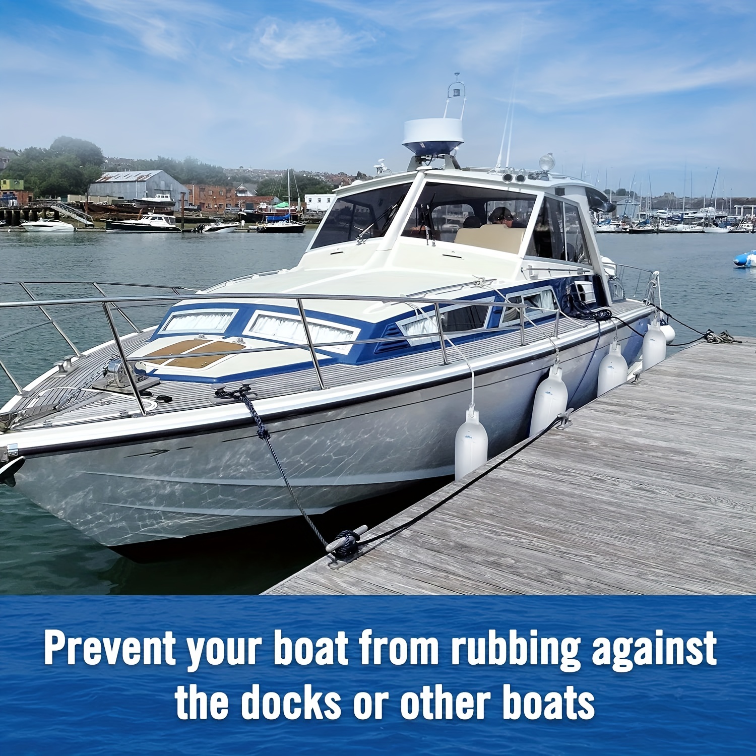 Heavy Duty Marine Fender Protect Your Boat From Damage With This Durable  Bumper, Shop Now For Limited-time Deals