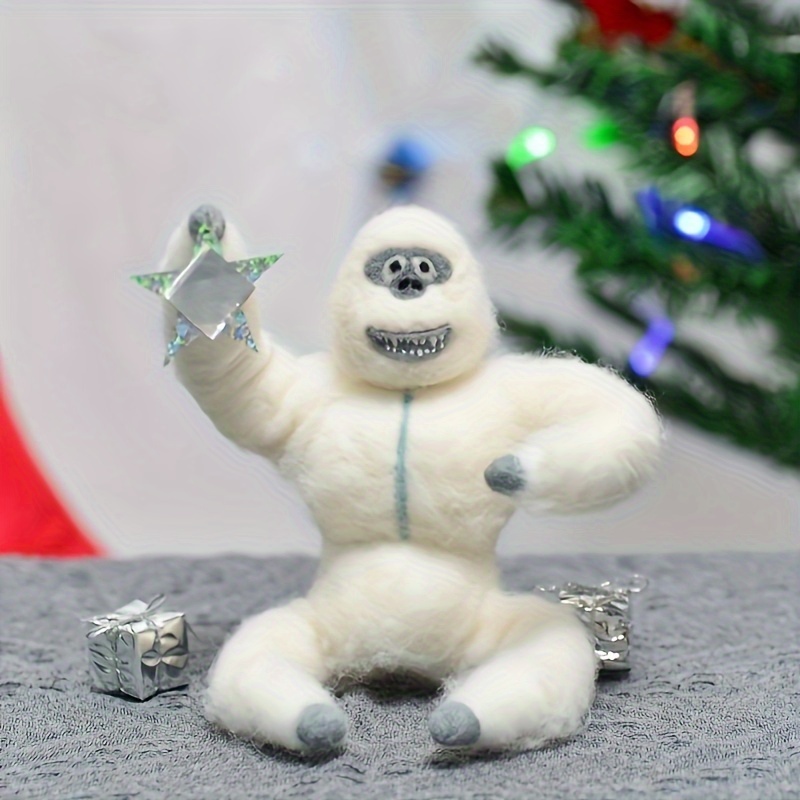 Christmas Tree Topper Abominable Snowman Funny Abominable Snow