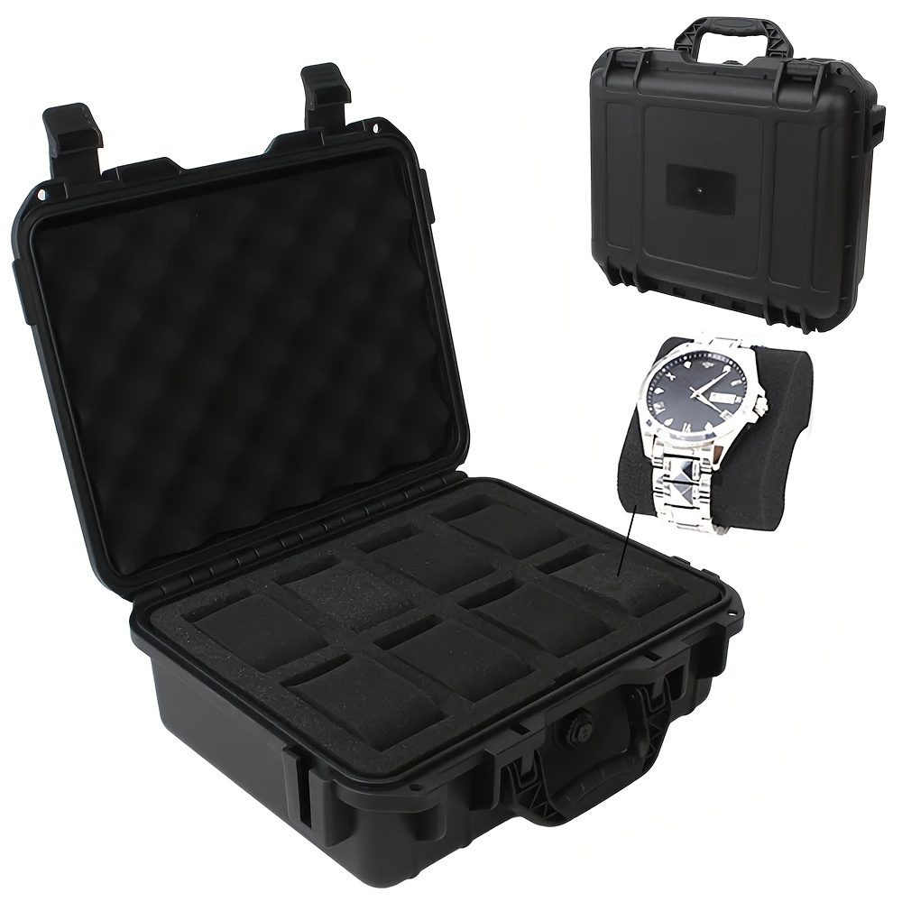 2 Grid 8 Grid Watch Box Collection, Antique Protective Safety Box