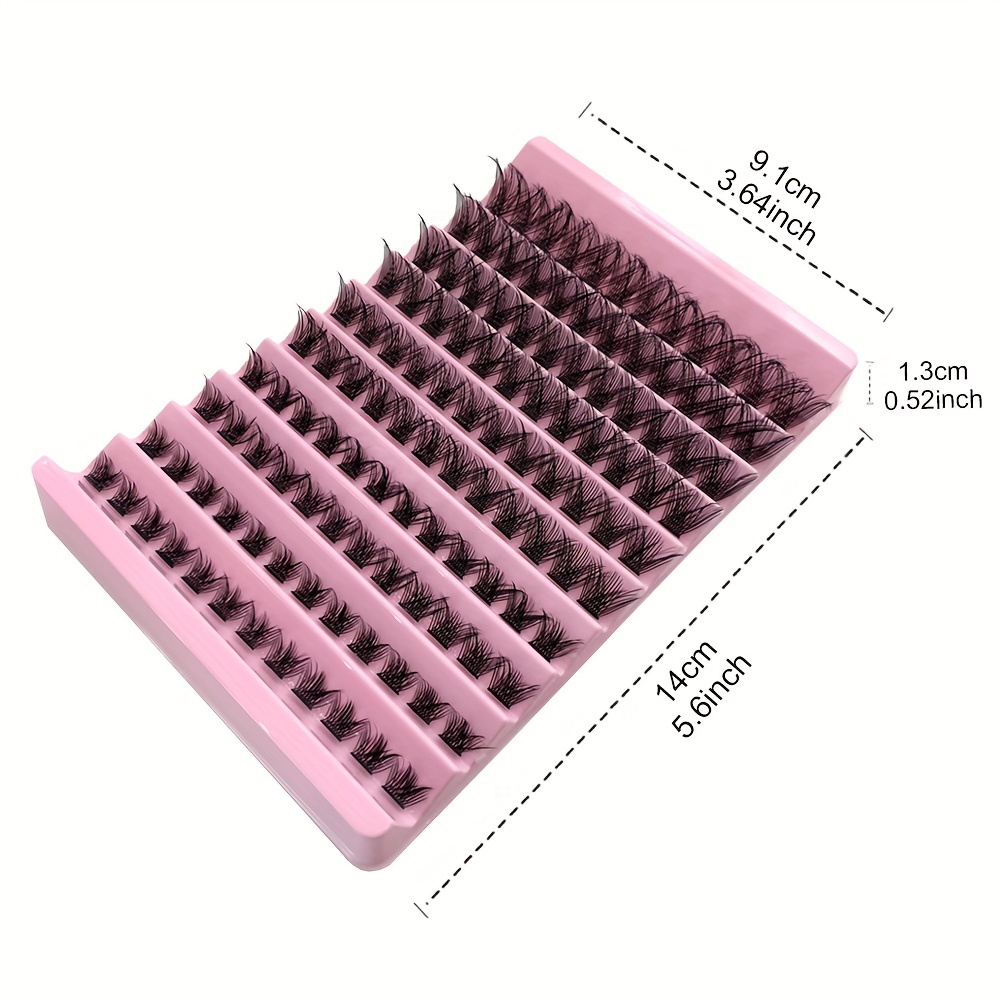 100pcs Cluster Lashes Individual Lashes Lash Extensions Clusters