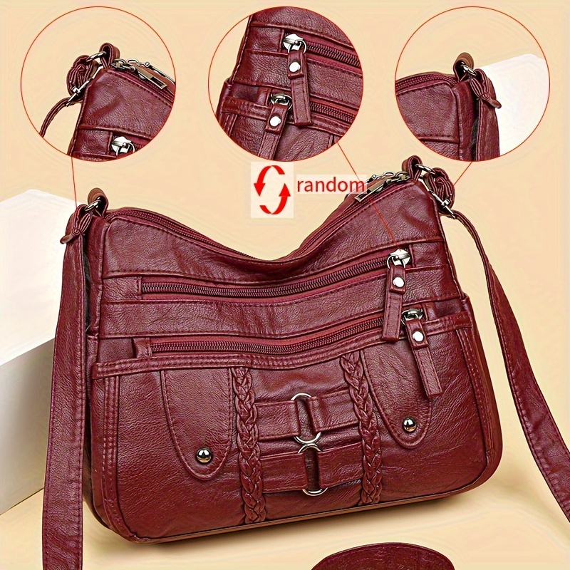 【2plan】Ted square shoulder bag Time Pawnshop Women Shoulder Bag Quilted Crossbody Purse
