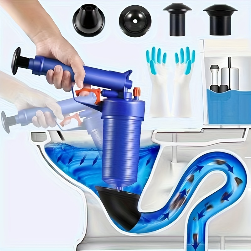 Pipeline Cleaning Tools Toilet Plunger Professional Dredging - Temu