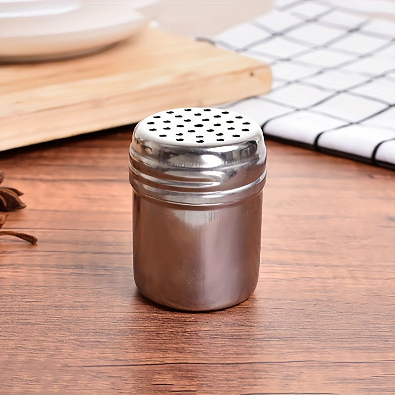 2 Packs Salt & Pepper Shakers Set, Refillable Salt Pepper with Stainless  Steel Lid Container Spice Shakers Bottle for Home Kitchen, Restaurant,  Picnic 3.4oz