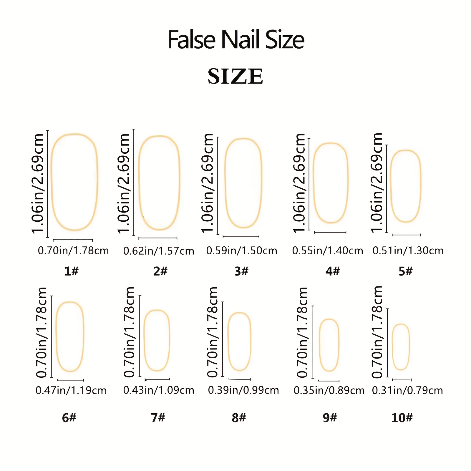 24pcs oval shape press on nails fake nail french tip glossy full cover nails for women details 3