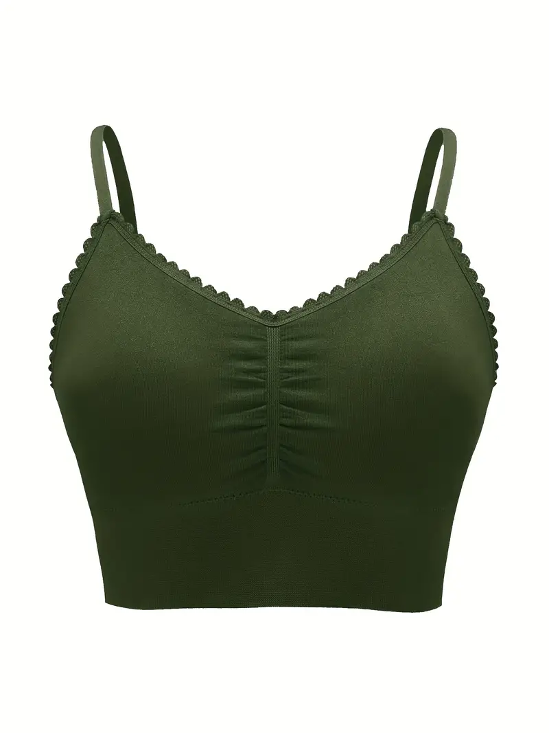 Wireless Lounge Bra in Scaled Green LIMITED EDITION – Behave Bras