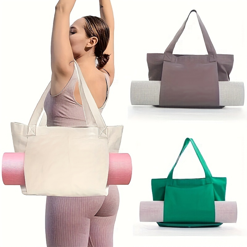 Large Capacity Yoga Mat Storage Bag Also Daily Use - Temu Canada