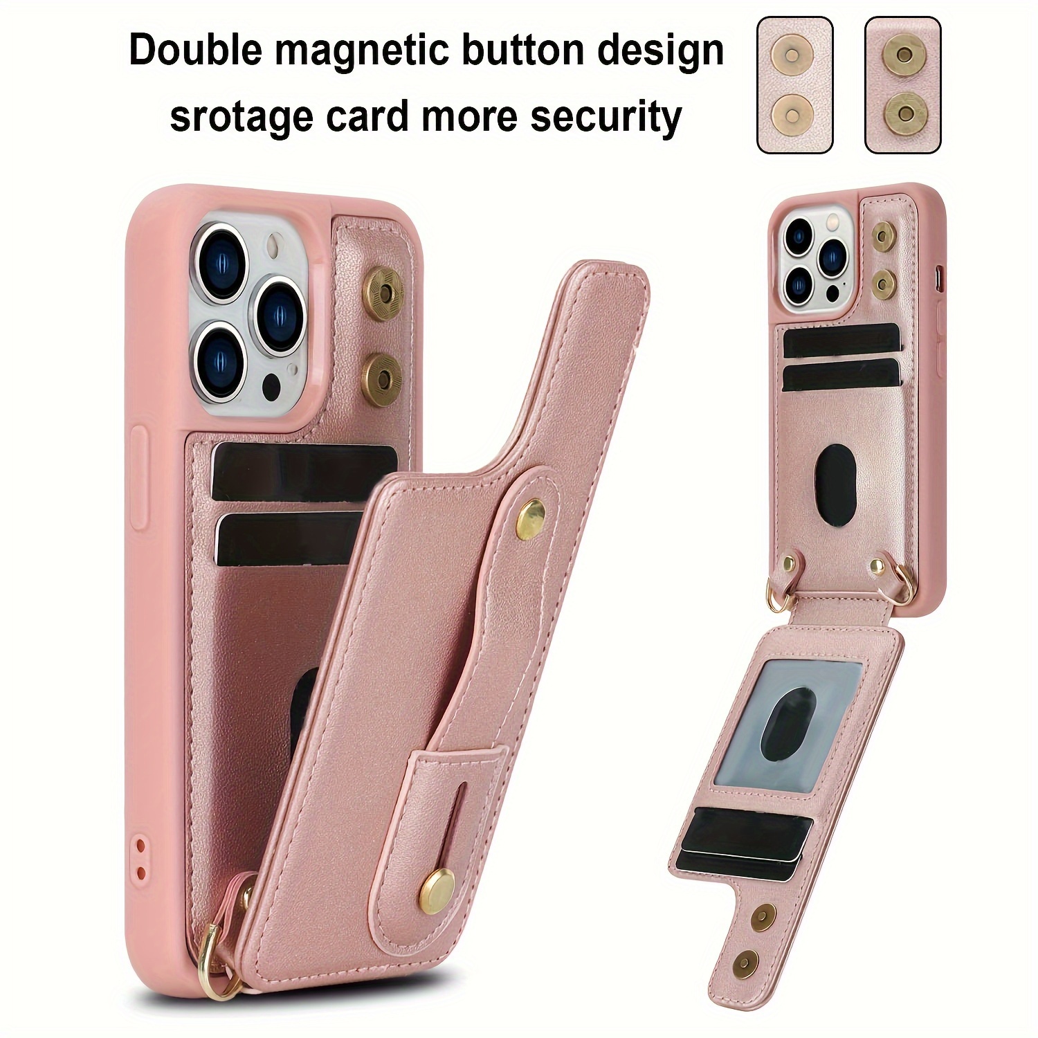 Designer Leather Phone Cases For IPhone 15 Pro Max 14 13 12 11 Fashion  Wristband Lanyard Card Holder Pocket Back Cover Luxury Purse Shell Wallet  Flip Case From Tmingying, $13.04