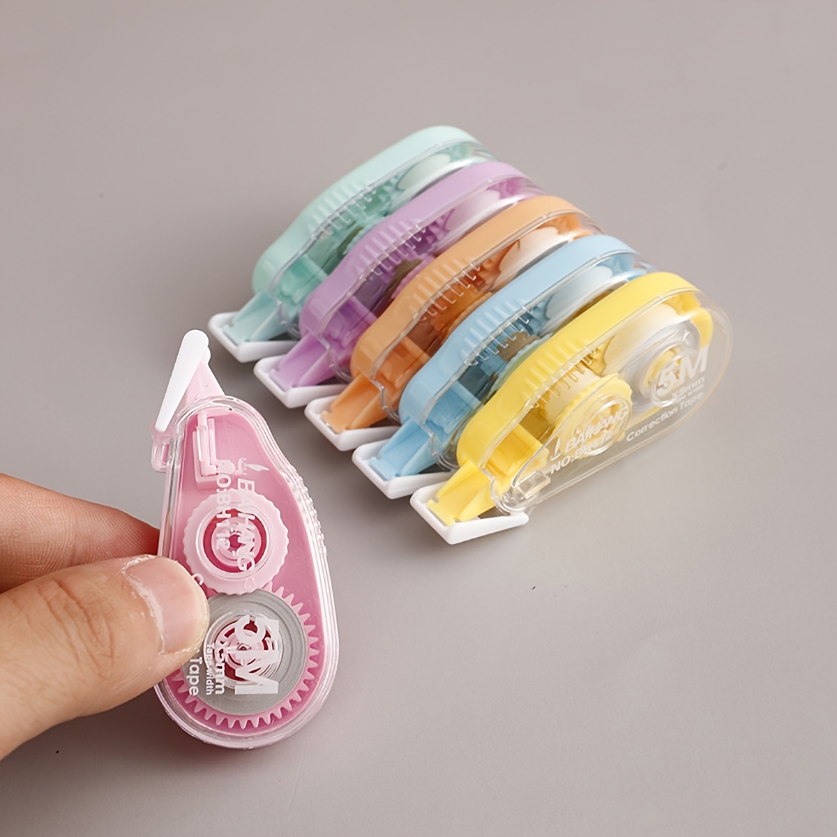 12 Pack Correction Tape for Corrections, School Office Supplies Macaron  Color