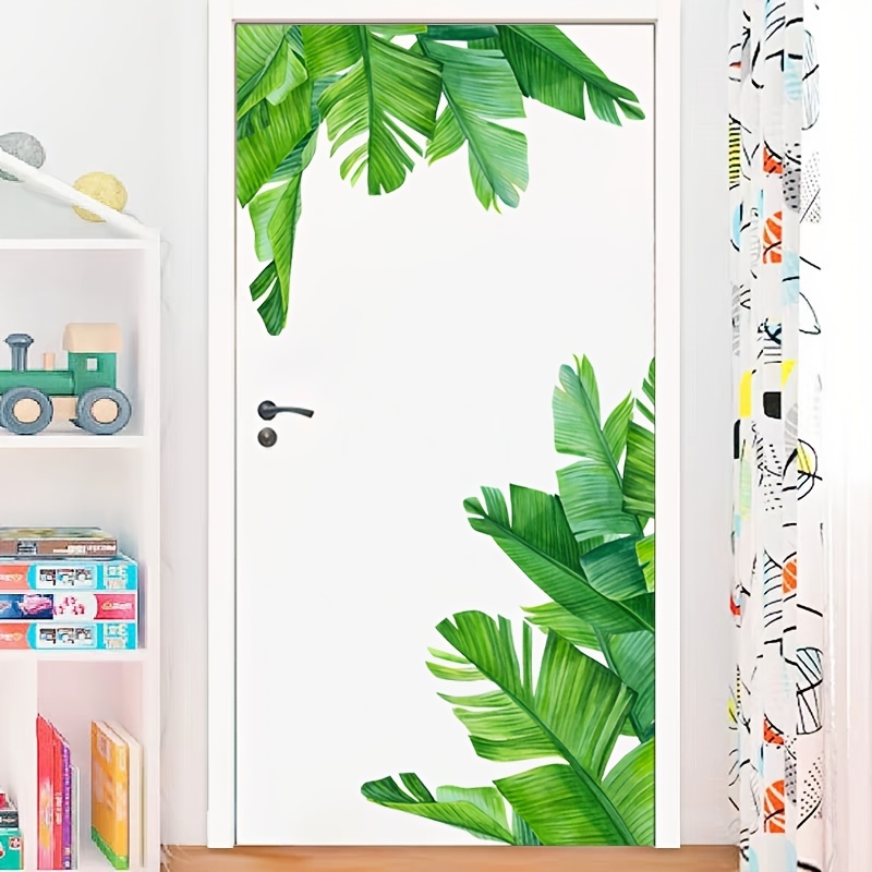 OOTSR Pegatinas de Pared Planta Tropicales, Vinilos de Pared Decorativos  Hojas Verde, Murales Adhesivos y Pegatinas de Pared para Sala Habitación