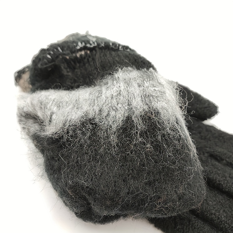 Winter Warm Striped Gloves for Men and Women