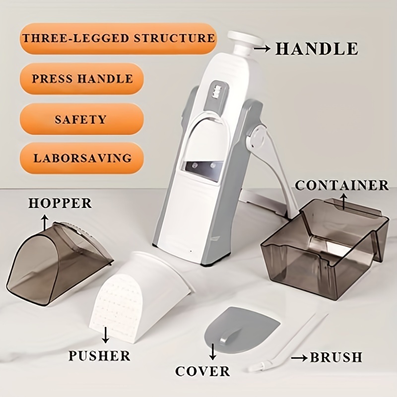 Mandoline, mini robot de cuisine, coupe-pommes de terre et coupe