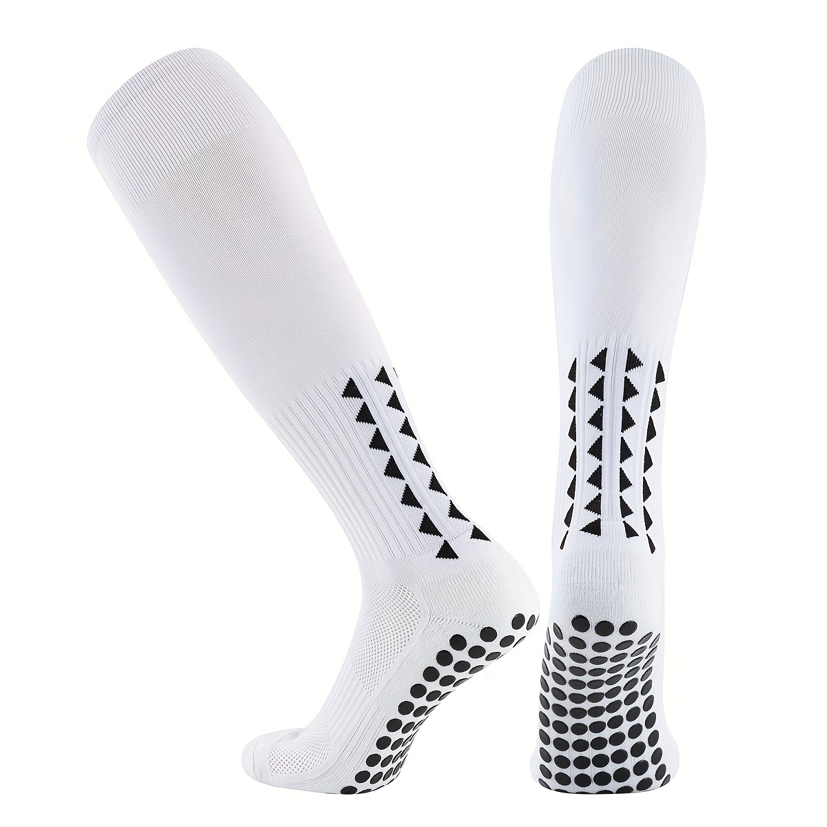 calcetines deportivos antideslizantes para mujer y hombre con agarre de  fútbol