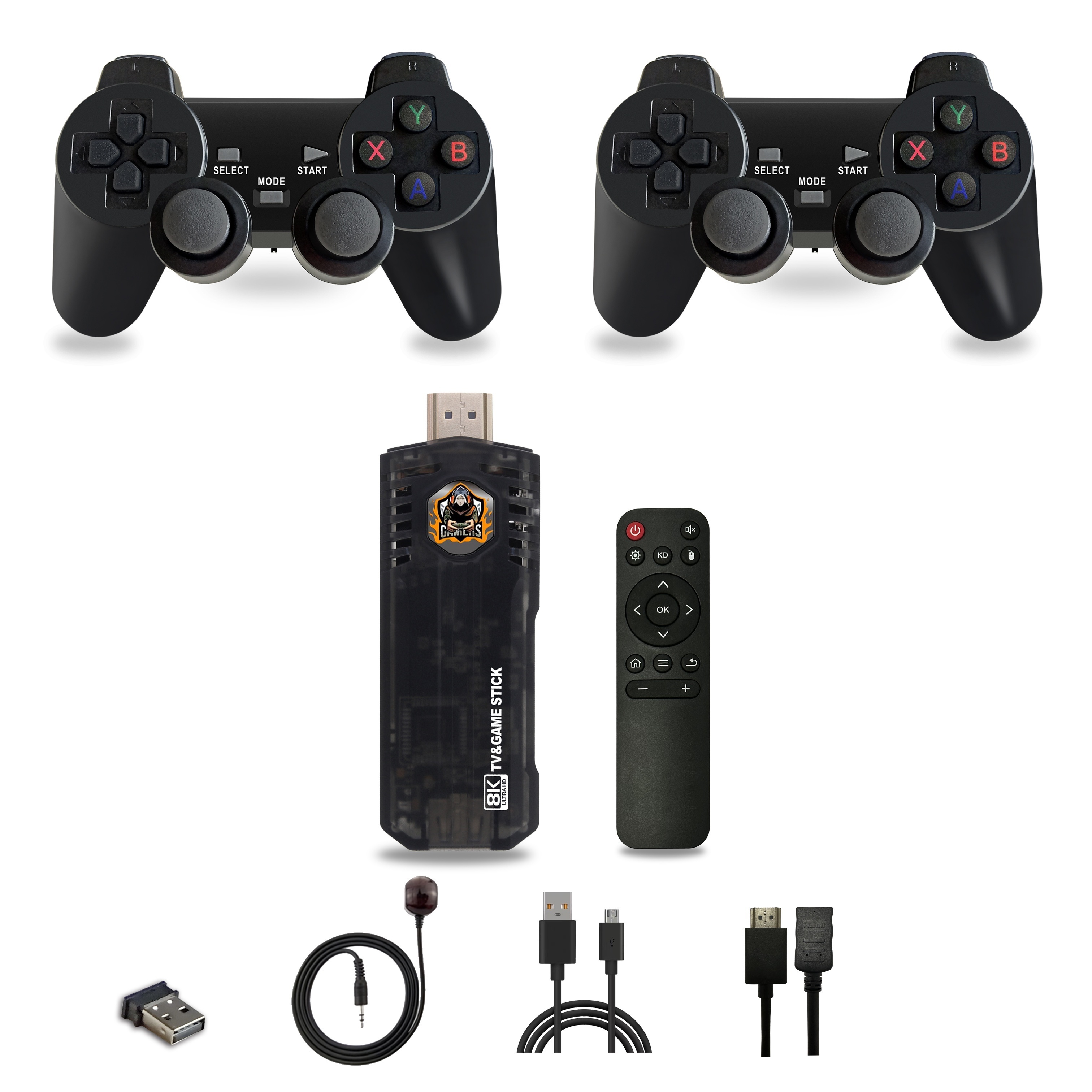 Nuevo Game Stick M8 64gb 4k Salida Tv Controladores - Temu Chile