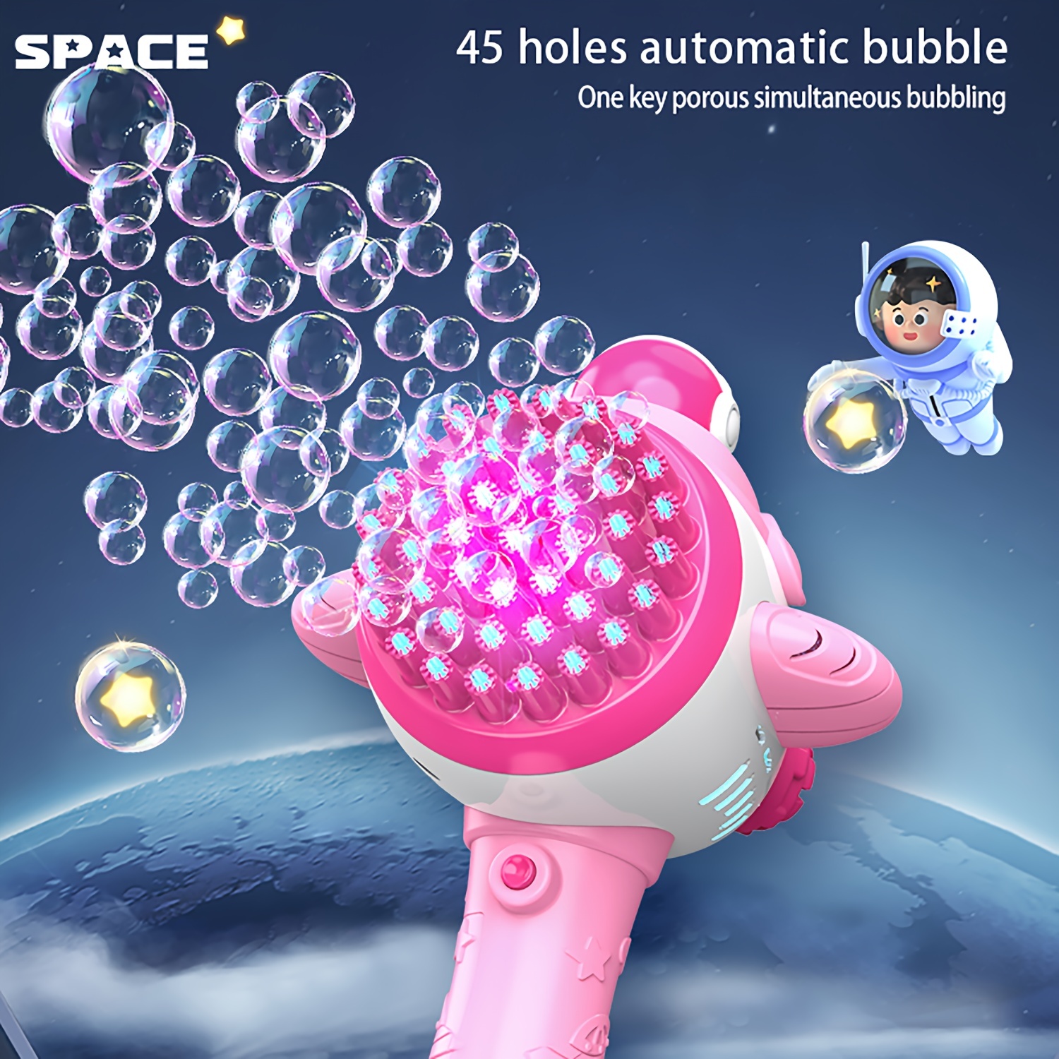 Bubble machine deals wand