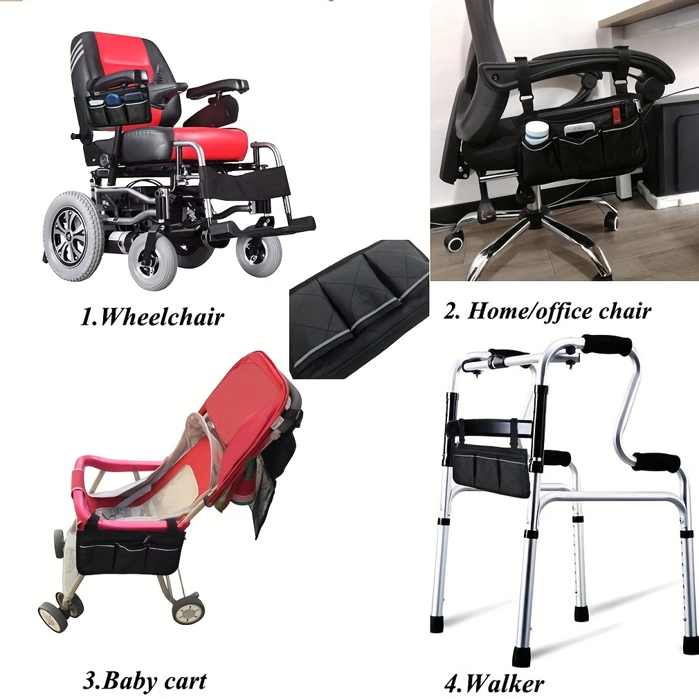 RHAFAYRE - Bolsa para reposabrazos de sillón, organizador de carrito de  silla colgante de fieltro, soporte para mando a distancia de sofá con 5