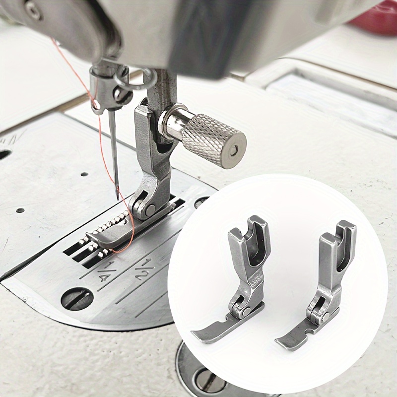 8Pcs Sewing Rolled Hemmer Foot 3mm-10mm 8 Sizes Wide Rolled Hem Pressure  Foot Sewing Machine Presser Feet Adjustable Guide Presser Foot