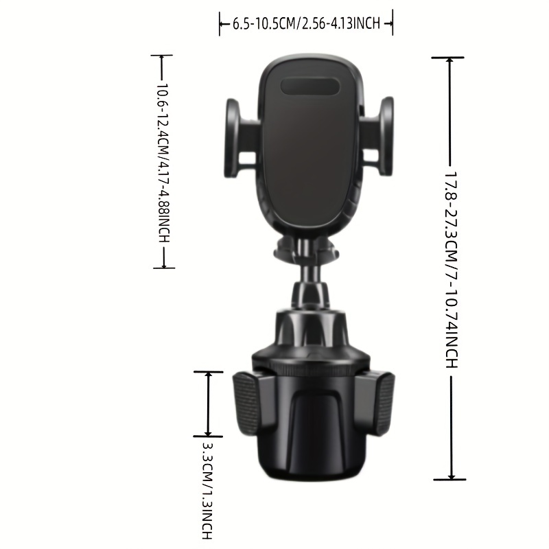 cup holder phone mount for car universal universal long neck car cup phone holder cradle car mount