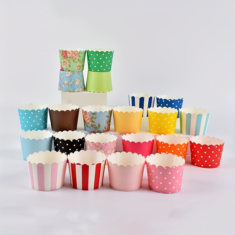 Baking Cups Pet Boxes Baking Cups Cupcake Liners Cupcake - Temu