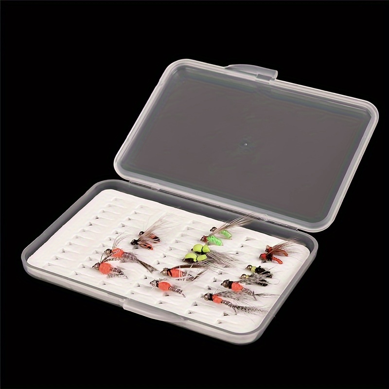 Transparent Fly Hook Storage Box Fly Fishing Lure Storage - Temu