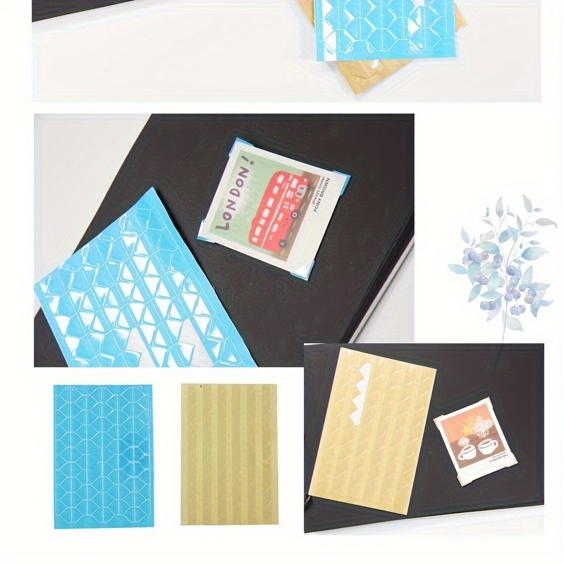 Multi colored Self adhesive Pvc Photo Corners Stickers For - Temu