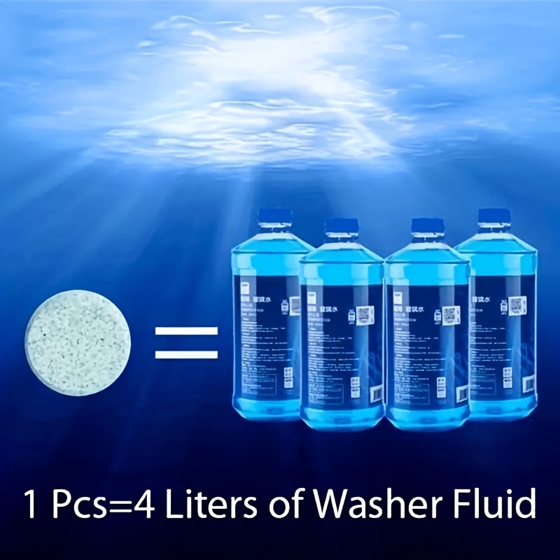 20/10/5/1pcs Car Effervescent Tablets Windshield Washer Fluid