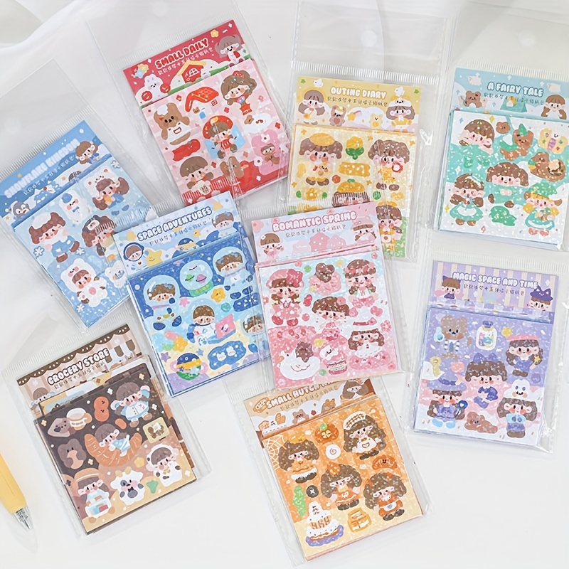 Daiso Sticker haul : r/stationery