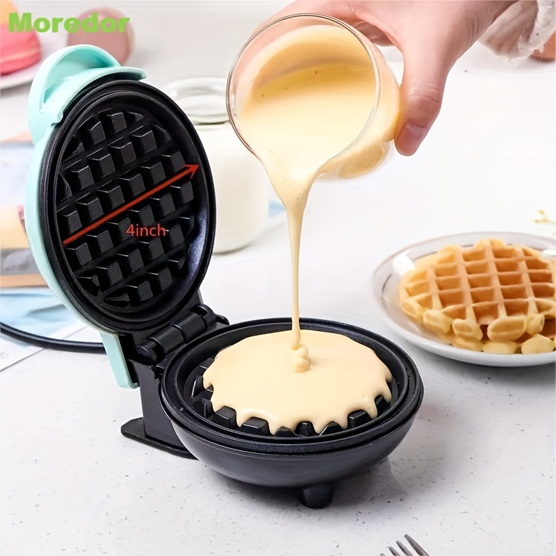 Mini Waffle Maker Machine, Nonstick Waffle Iron For Pancakes