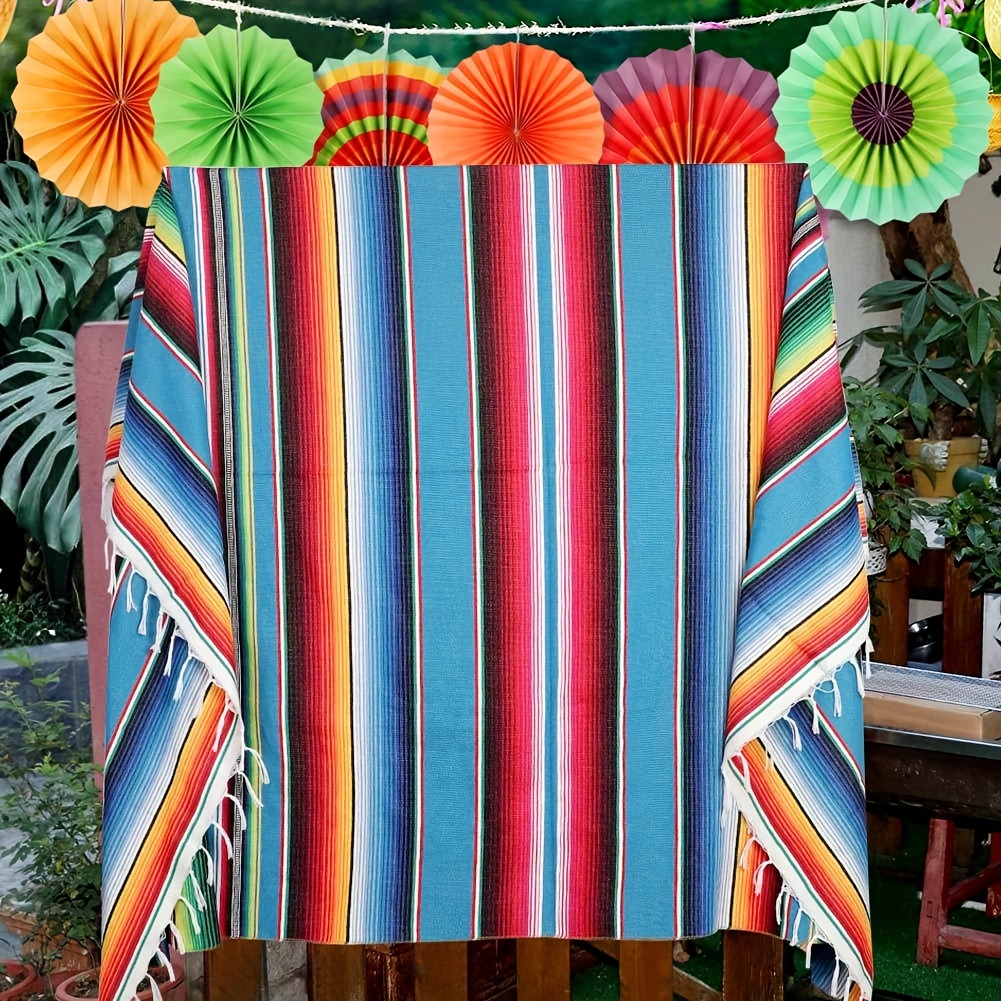 Mexican Fiesta Theme Party Tablecloths, Cinco De Mayo Party