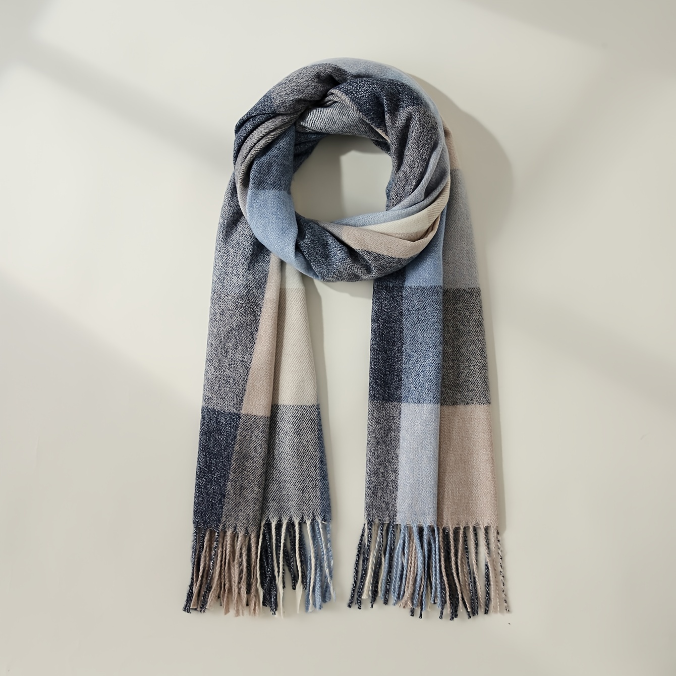 Brushed Fringed Scarf, M&S Collection