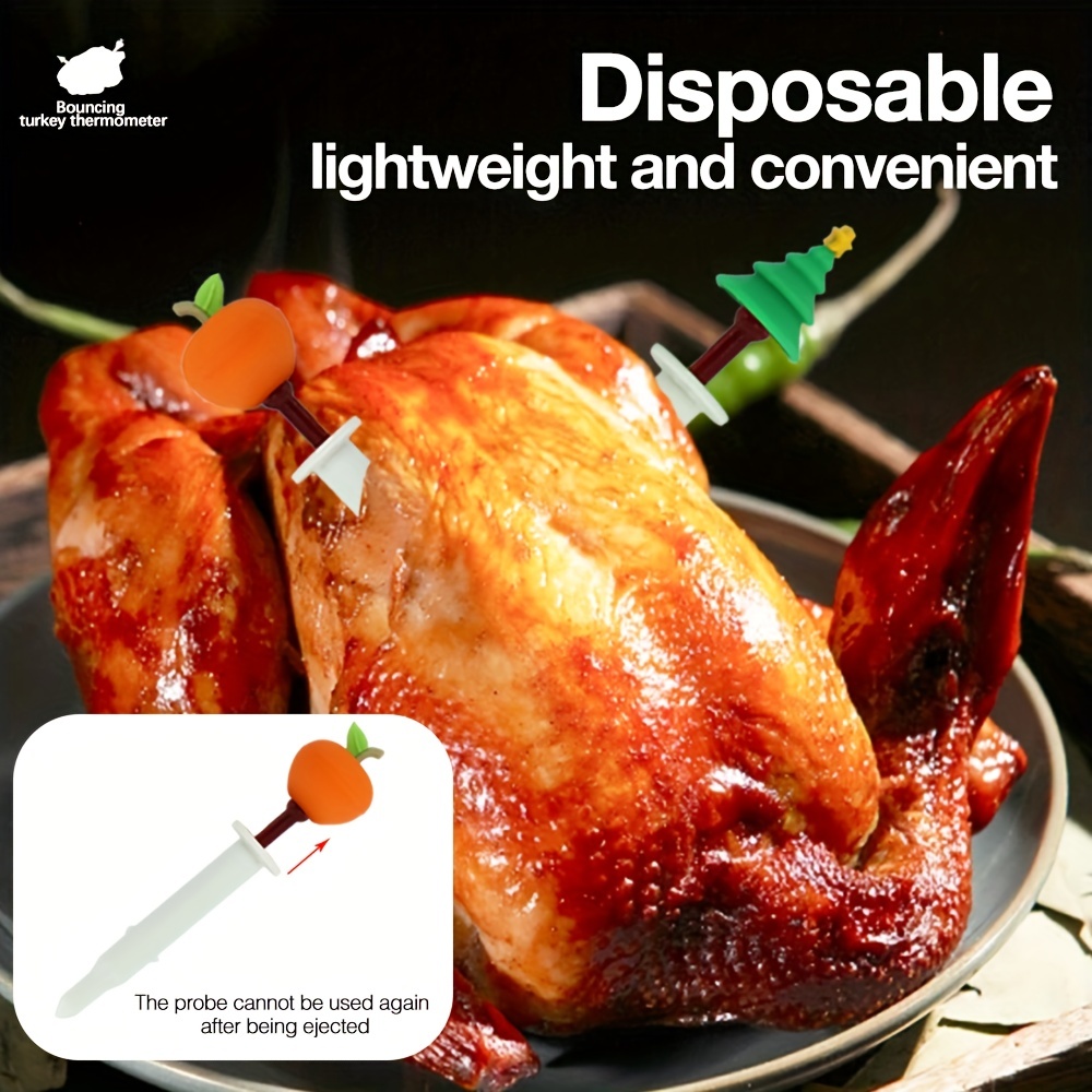Turkey Timer Thermometer Pop up Poultry Timer Thermometer - Temu
