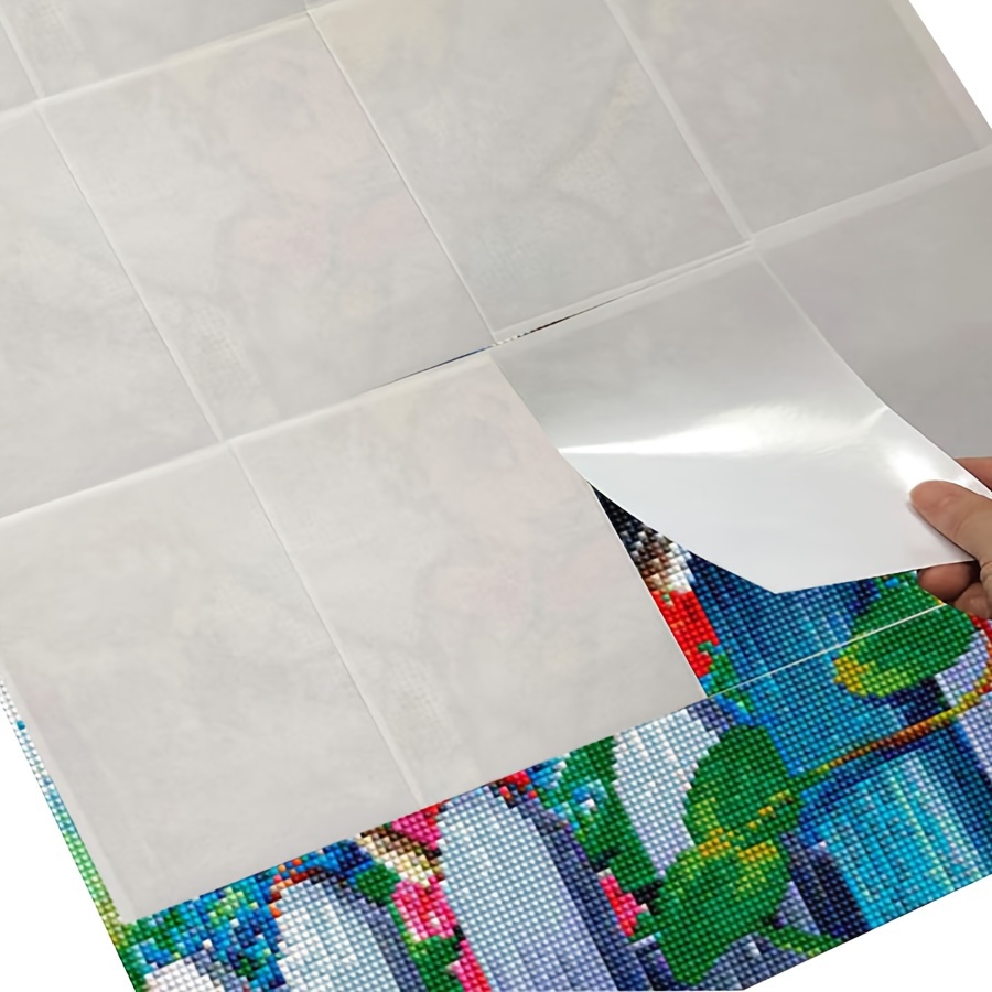 JMN Mainland 150 Pieces Diamond Painting Paper 15x10cm/6x4inch Double-Sided Release Paper Non-Stick Release Paper for Diamond Painting Cover Papers