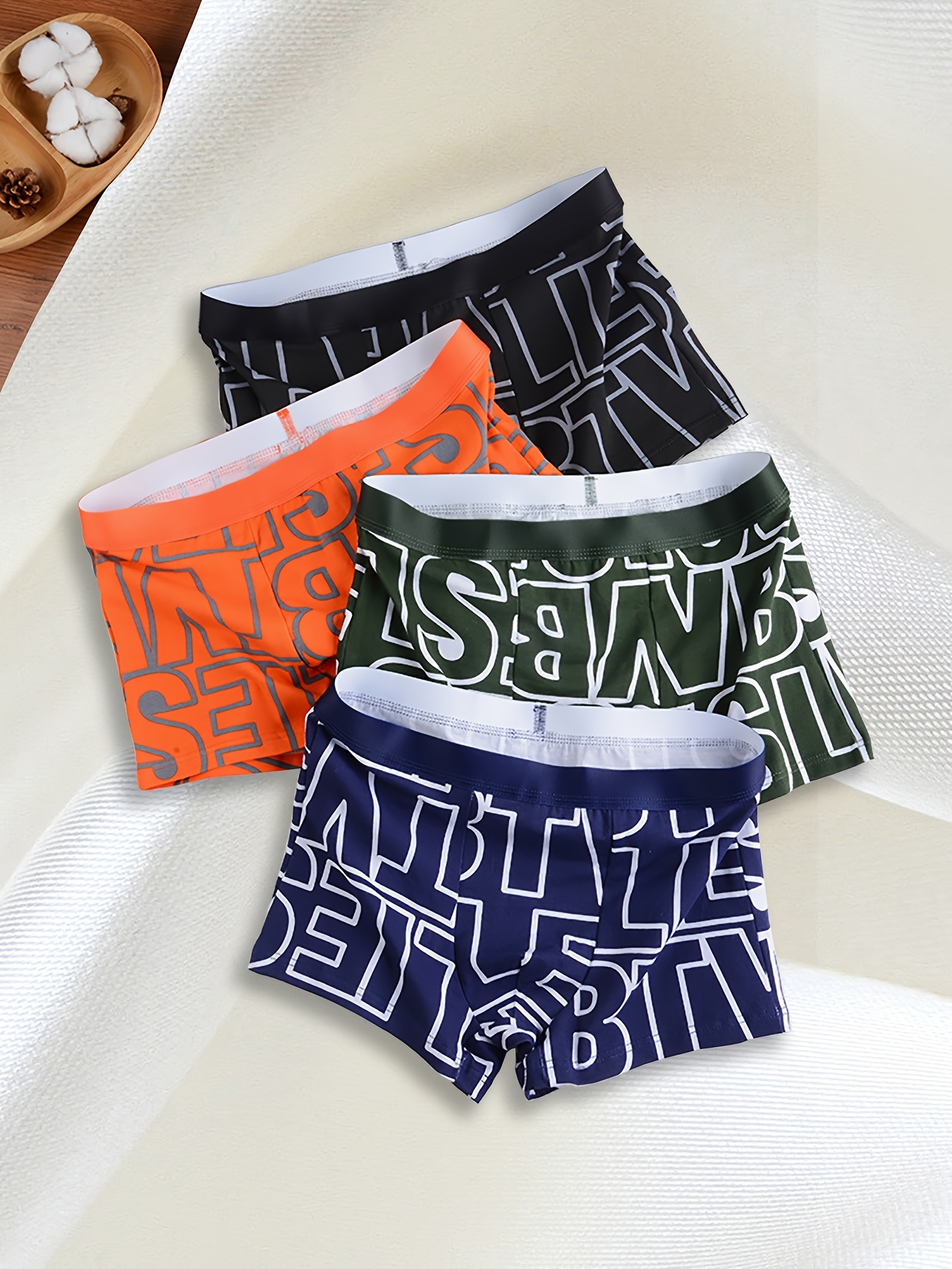 Men's Briefs Plain Color Summer Breathable Underwear - Temu