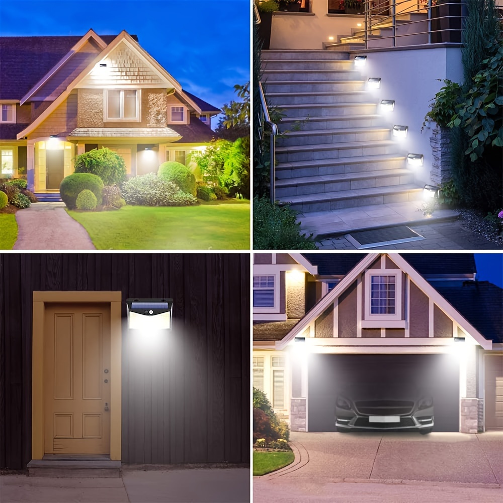 Solar light for over deals garage door